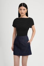 AYDEN DENIM SKORT