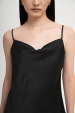 LIVIA COWL SATIN CAMI TOP