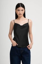 LIVIA COWL SATIN CAMI TOP