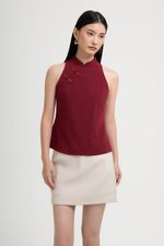 KARLINA TENCEL CHEONGSAM TOP