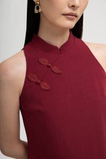 KARLINA TENCEL CHEONGSAM TOP