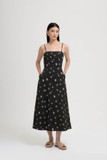 AMANDA FLORAL PRINT CAMI MIDI DRESS