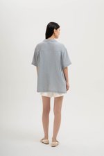 KENNY UNISEX BUTTONDOWN MUSLIN SHIRT