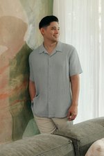 KENNY UNISEX BUTTONDOWN MUSLIN SHIRT