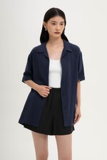 KENNY UNISEX BUTTONDOWN MUSLIN SHIRT