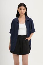 KENNY UNISEX BUTTONDOWN MUSLIN SHIRT