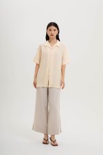 KENNY UNISEX BUTTONDOWN MUSLIN SHIRT