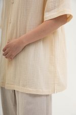 KENNY UNISEX BUTTONDOWN MUSLIN SHIRT