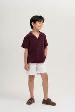 KENNY KIDS BUTTONDOWN MUSLIN SHIRT