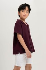 KENNY KIDS BUTTONDOWN MUSLIN SHIRT