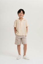 KENNY KIDS BUTTONDOWN MUSLIN SHIRT
