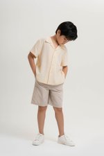 KENNY KIDS BUTTONDOWN MUSLIN SHIRT