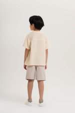 KENNY KIDS BUTTONDOWN MUSLIN SHIRT