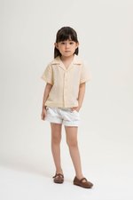 KENNY KIDS BUTTONDOWN MUSLIN SHIRT