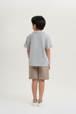 KENNY KIDS BUTTONDOWN MUSLIN SHIRT