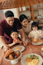 KIRA KIDS FLUTTER SLEEVE CHEONGSAM DRESS