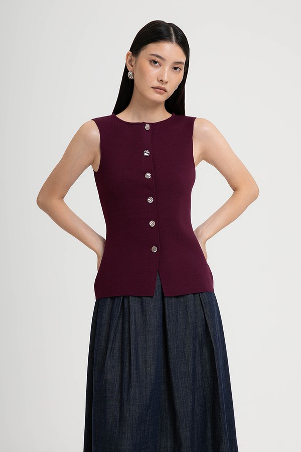 MYLEE KNIT VEST TOP