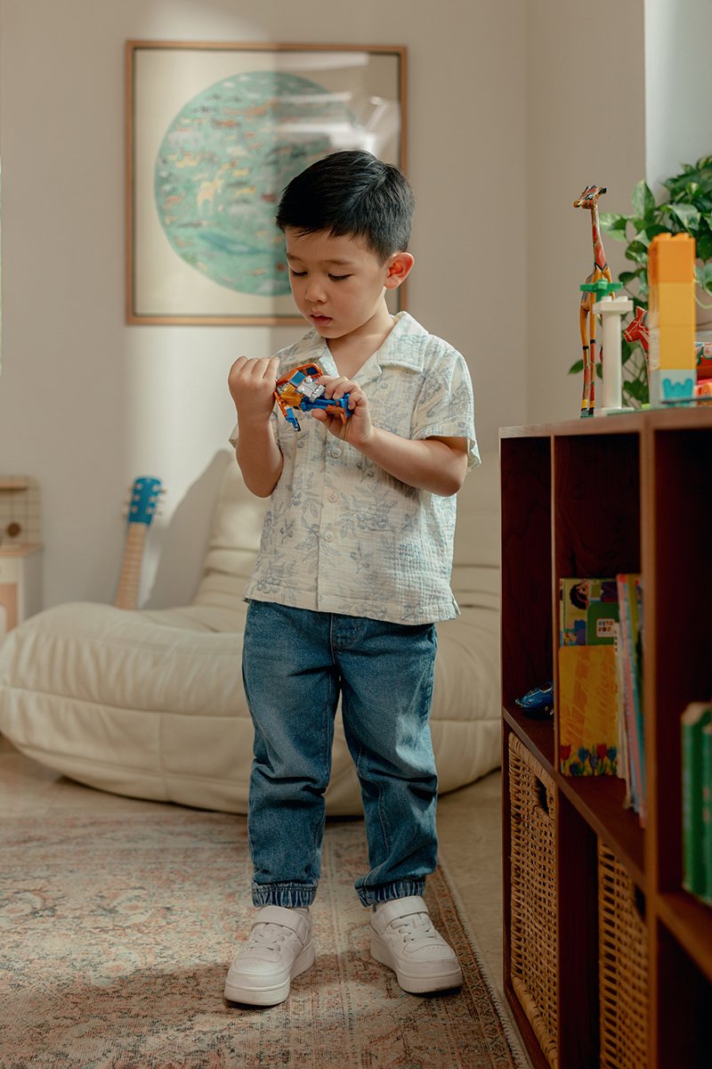 HARLAN KIDS BUTTONDOWN SHIRT