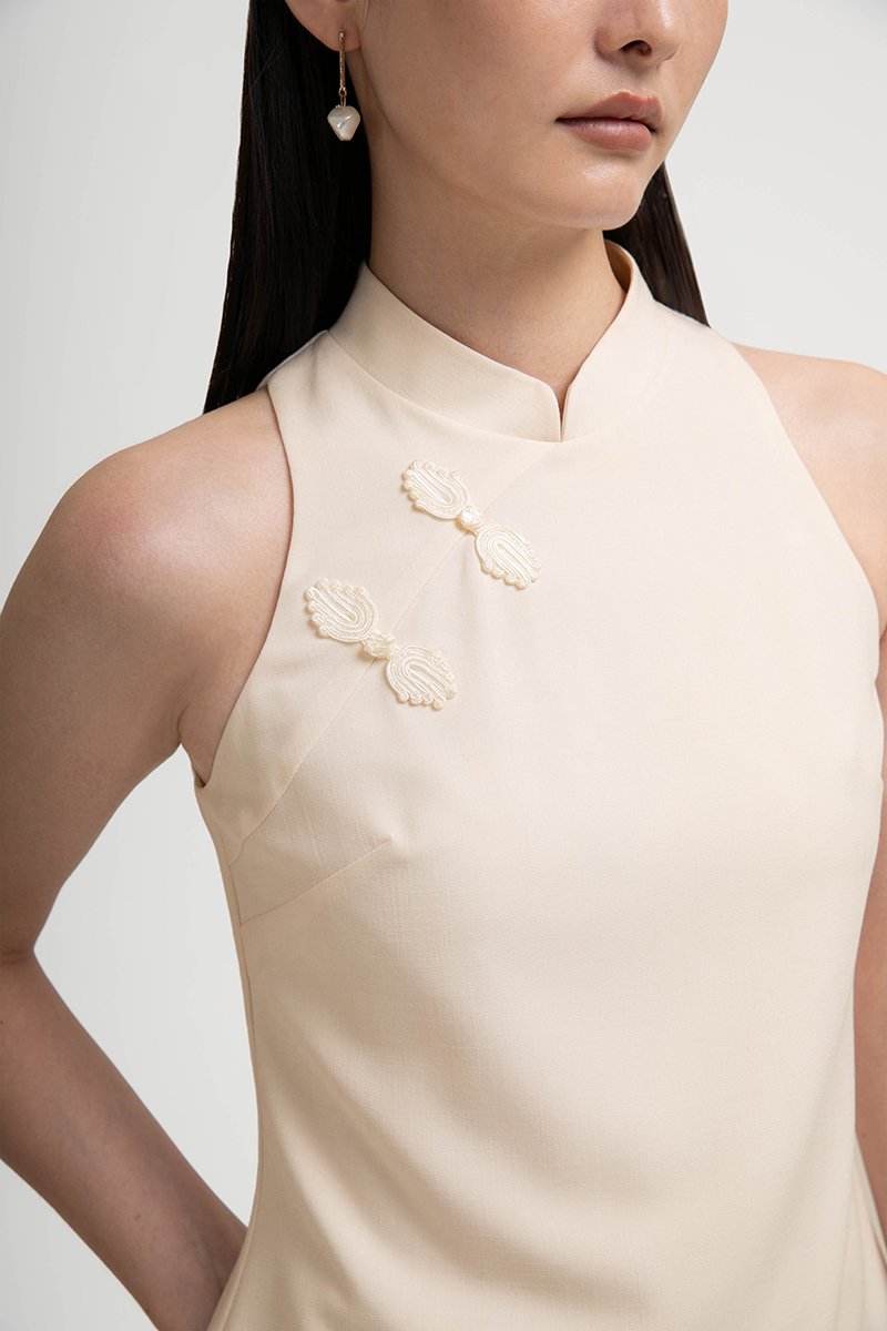 KARLINA TENCEL CHEONGSAM TOP