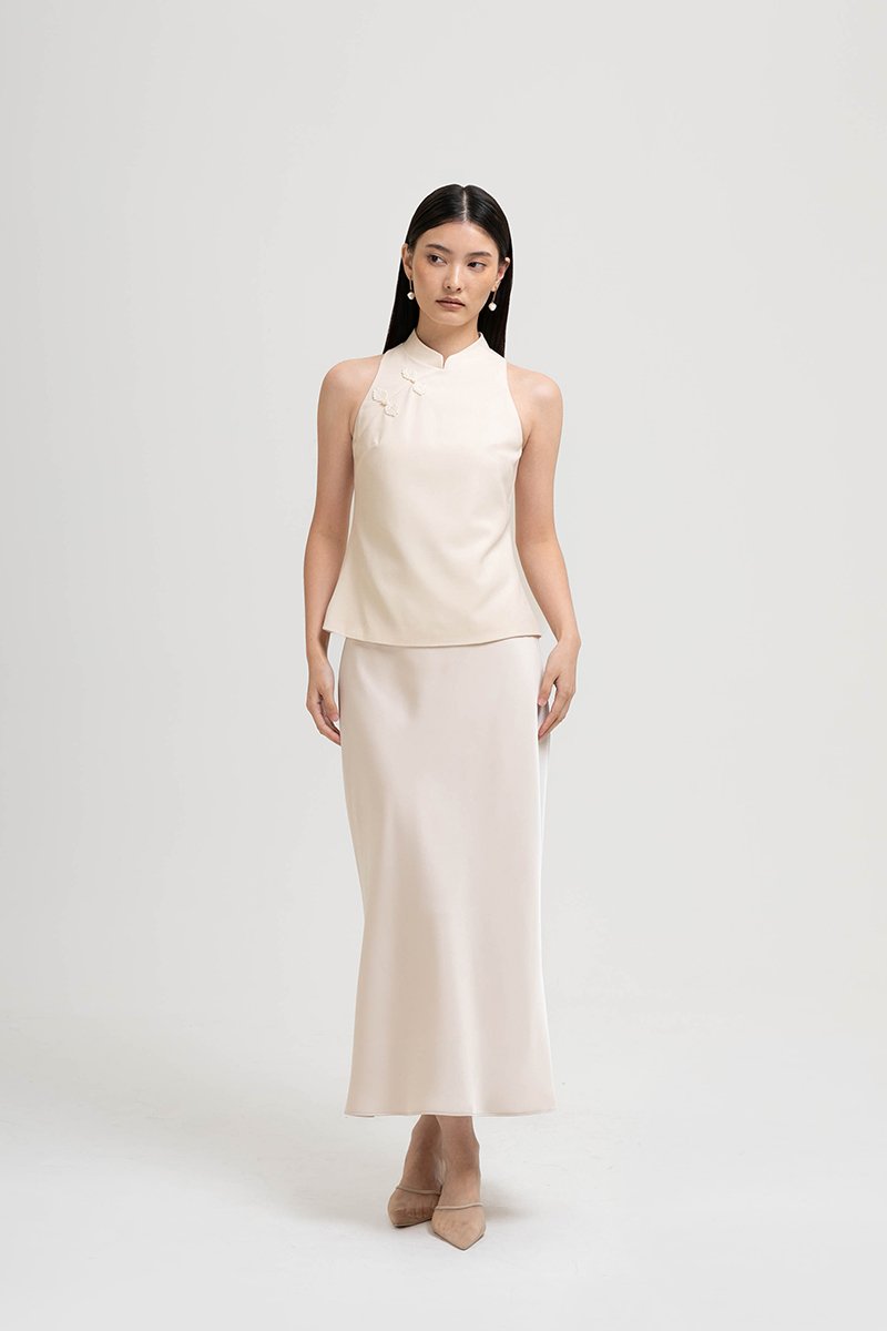 KARLINA TENCEL CHEONGSAM TOP