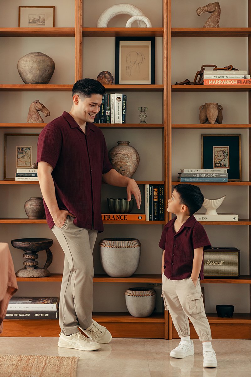 KENNY UNISEX BUTTONDOWN MUSLIN SHIRT