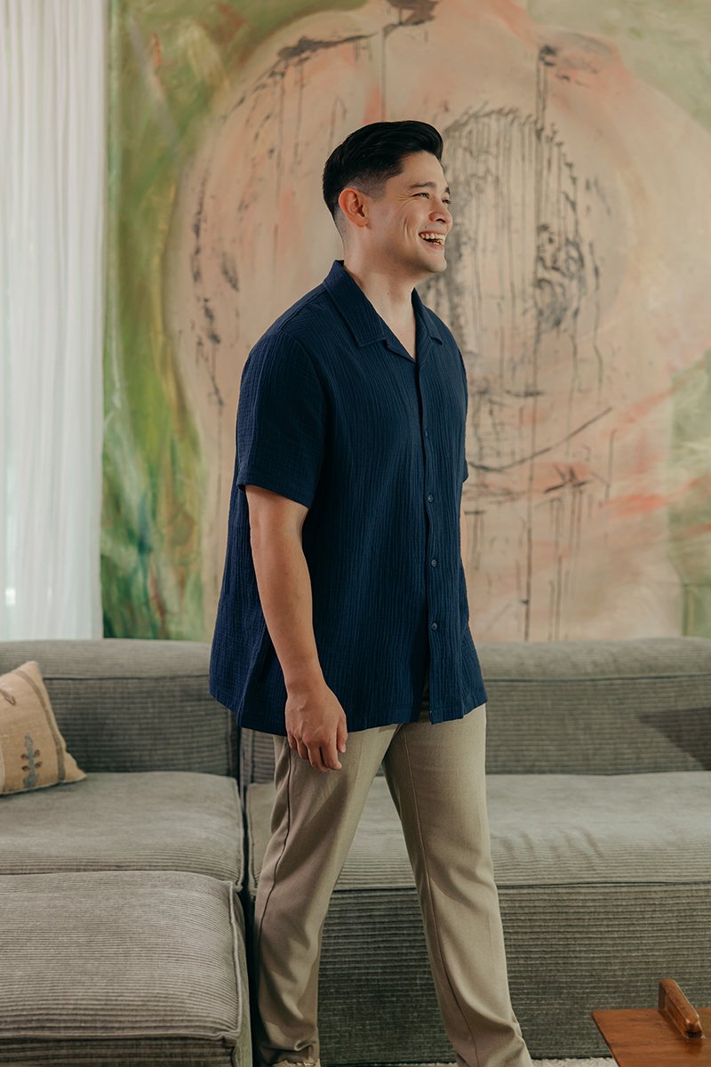 KENNY UNISEX BUTTONDOWN MUSLIN SHIRT