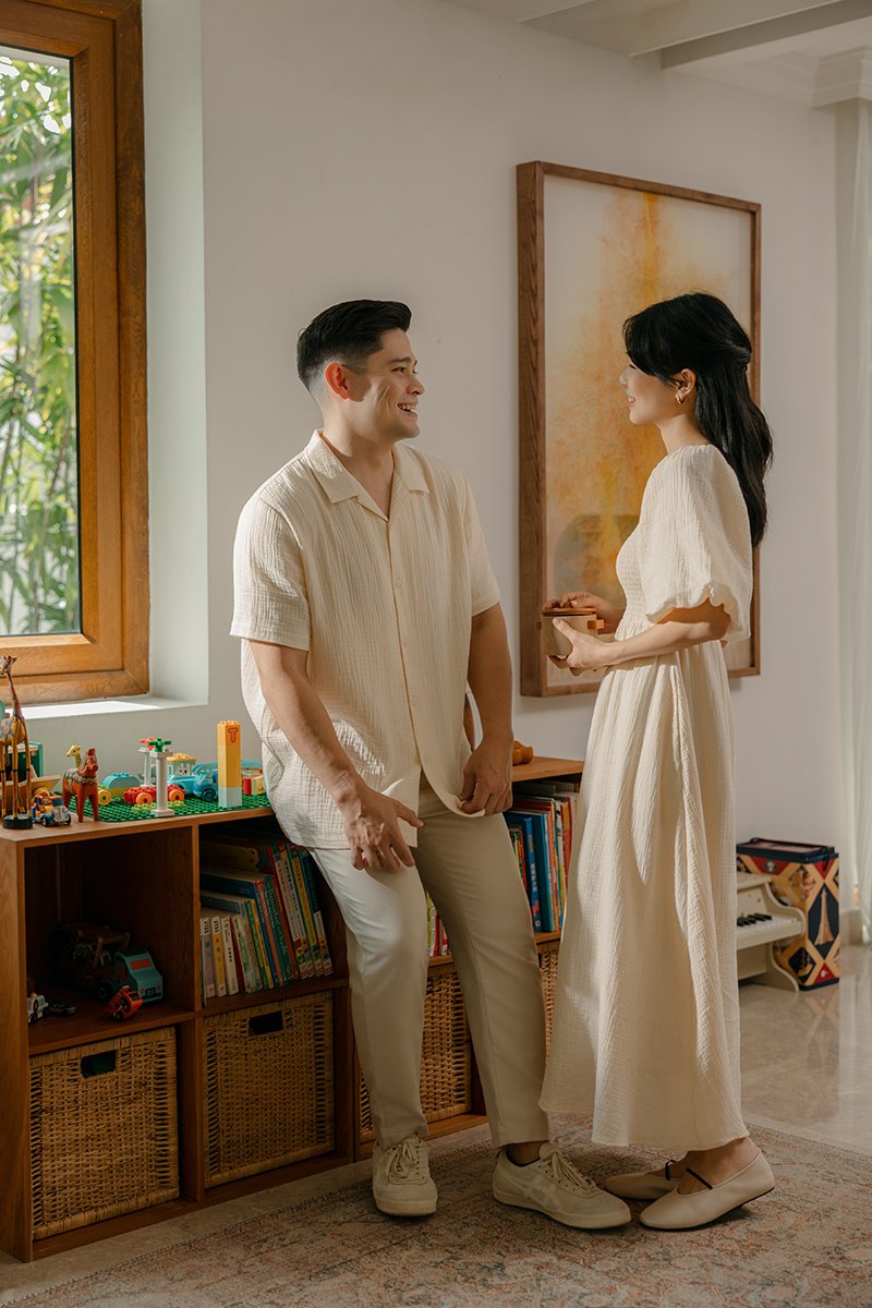 KENNY UNISEX BUTTONDOWN MUSLIN SHIRT