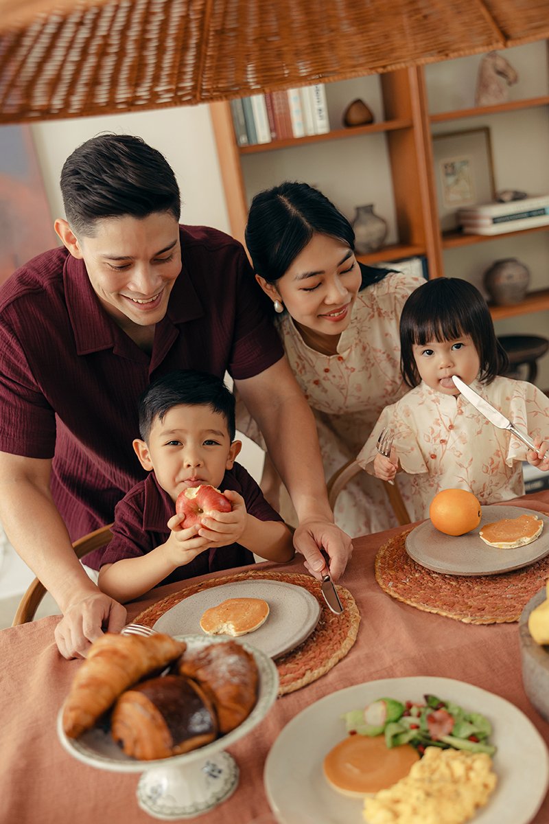 KIRA KIDS FLUTTER SLEEVE CHEONGSAM DRESS