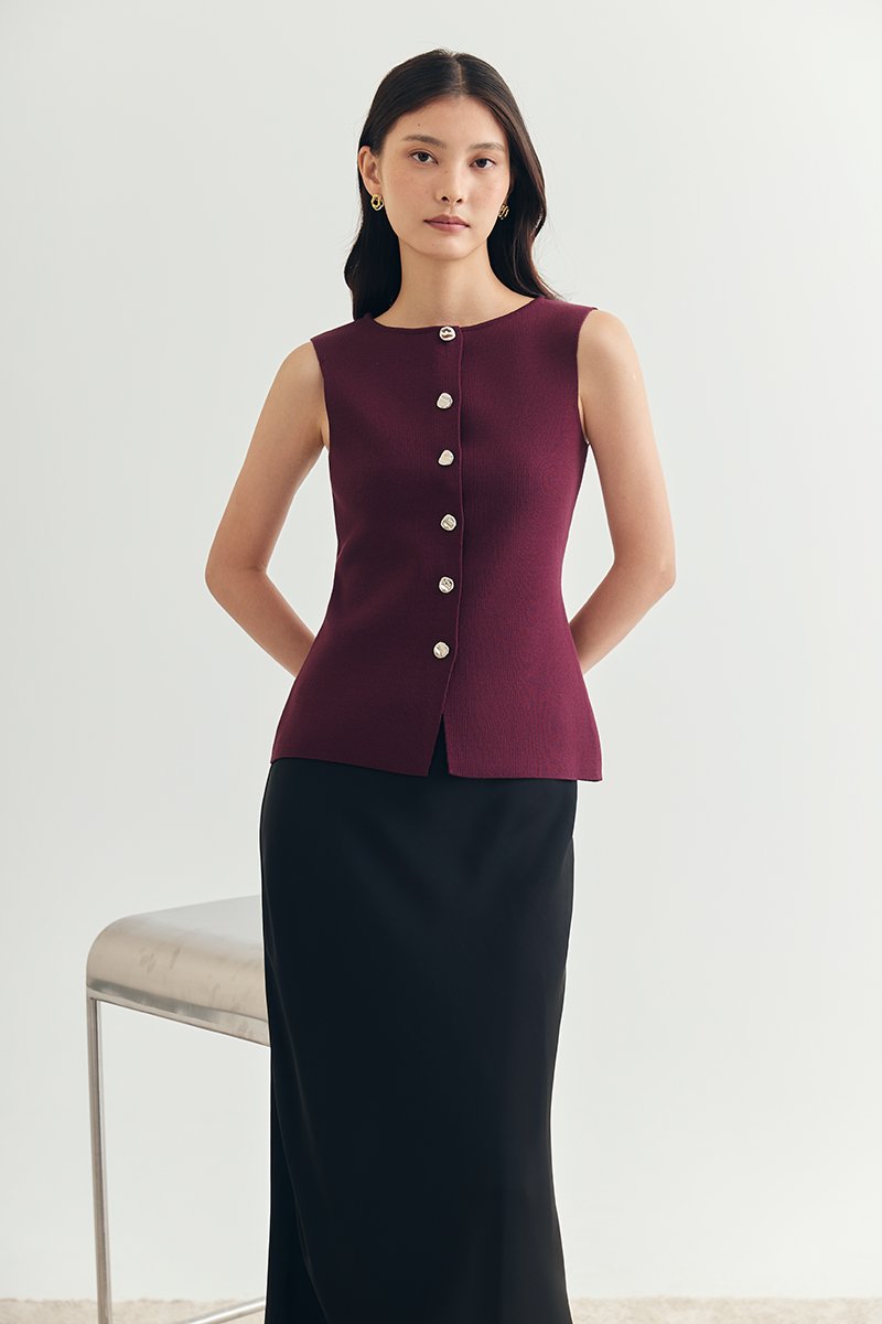 MYLEE KNIT VEST TOP