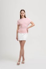 RACHAEL OFF SHOULDER TEE