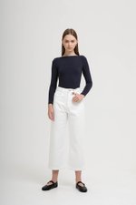 DAMARIS WIDE LEG DENIM JEANS (PETITE)