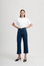 DAMARIS WIDE LEG DENIM JEANS (PETITE)