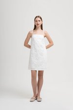 RAISSA CAMI EMBROIDERED MINI DRESS
