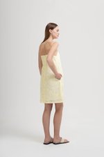 RAISSA CAMI EMBROIDERED MINI DRESS