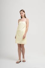 RAISSA CAMI EMBROIDERED MINI DRESS