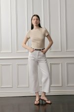 DAMARIS WIDE LEG DENIM JEANS (PETITE)