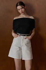 DILLON LONG DENIM SHORTS