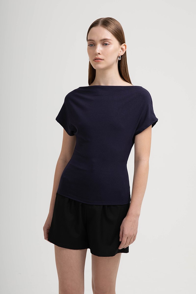 RACHAEL OFF SHOULDER TEE
