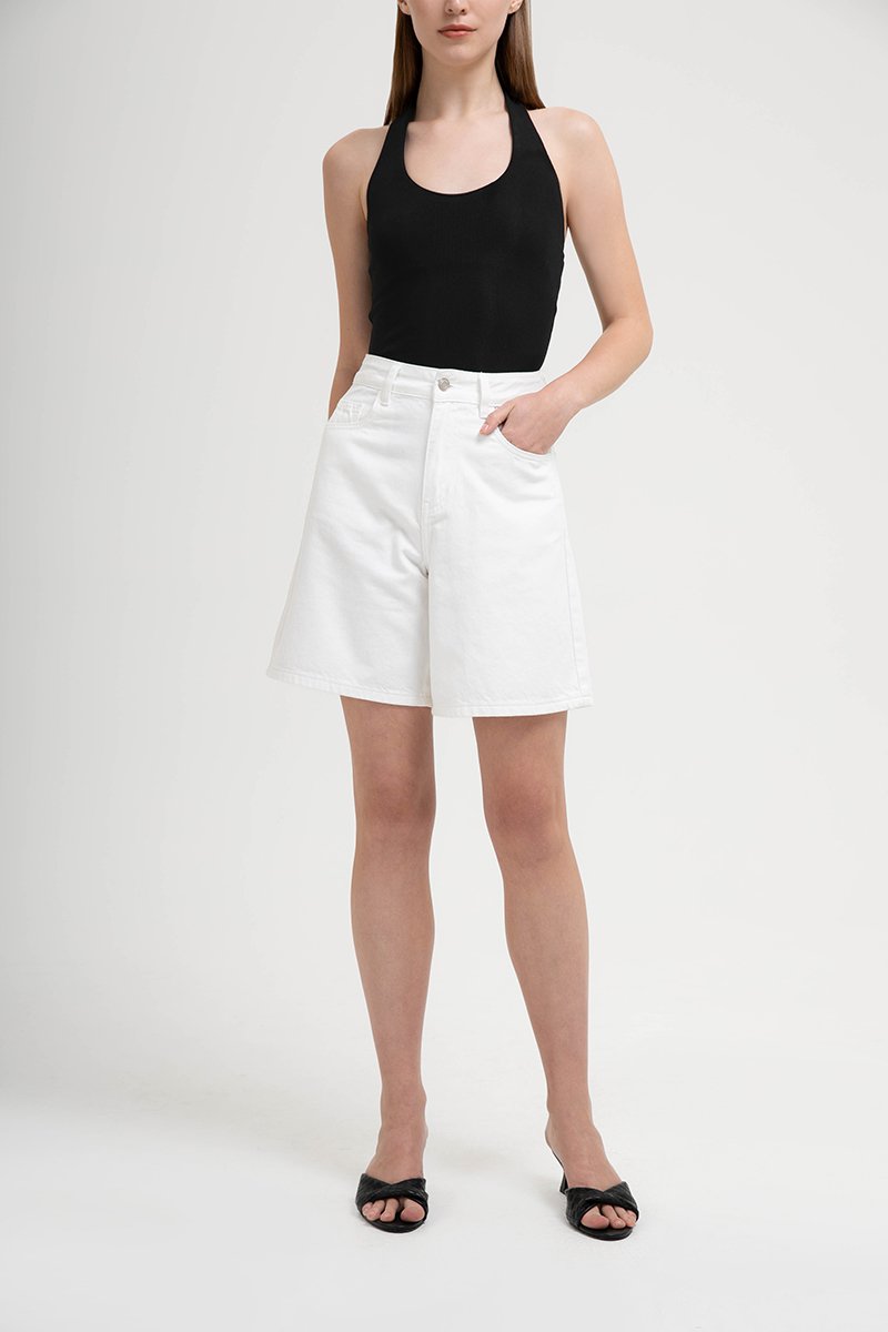 DILLON LONG DENIM SHORTS