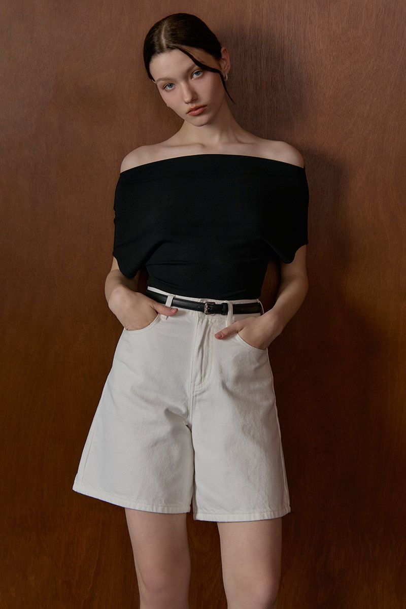 DILLON LONG DENIM SHORTS