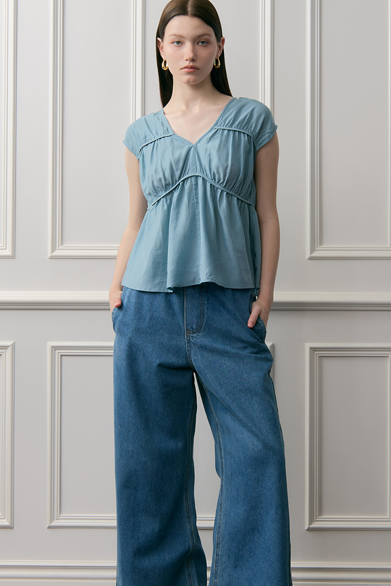 VIVY BABYDOLL EMPIRE TOP | Love and Bravery