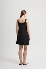 TASYA SHIFT LINEN MINI DRESS