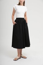 WENDIE FLARE MIDI SKIRT