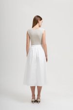 WENDIE FLARE MIDI SKIRT