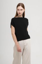 JANIE BATWING KNIT TOP