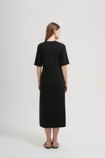 ESMEE OVERSIZED DROP SHOULDER TEE DRESS