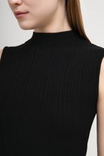 HELDA MOCK NECK KNIT TOP