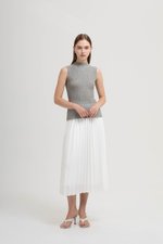 HELDA MOCK NECK KNIT TOP