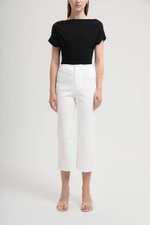 LEONA HIGH WAISTED CROPPED PANTS