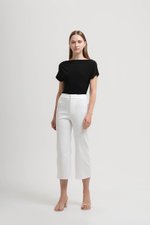 LEONA HIGH WAISTED CROPPED PANTS